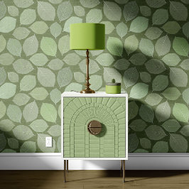 Magnolia Leaf Dark Olive Sage Green