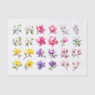 Magnolia - Papel Decoupage de Assormento