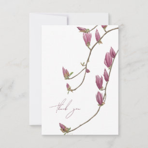 Magnolia Vine Cartões de agradecimentos