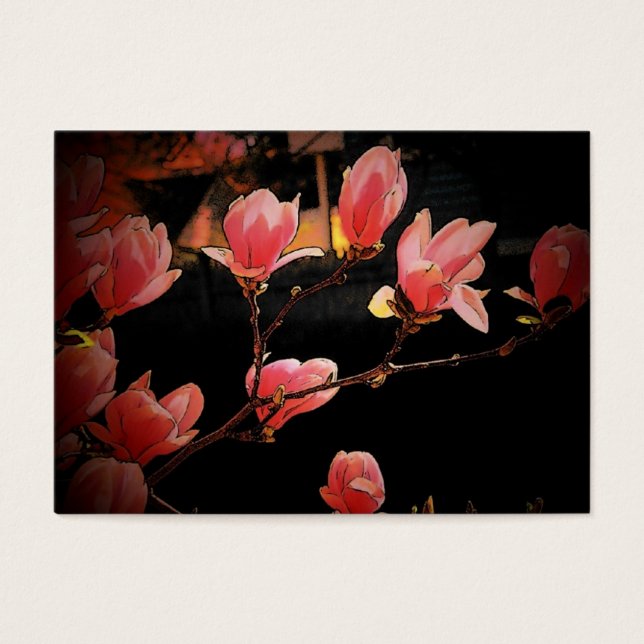 Magnolias Cartão de visita (Frente)