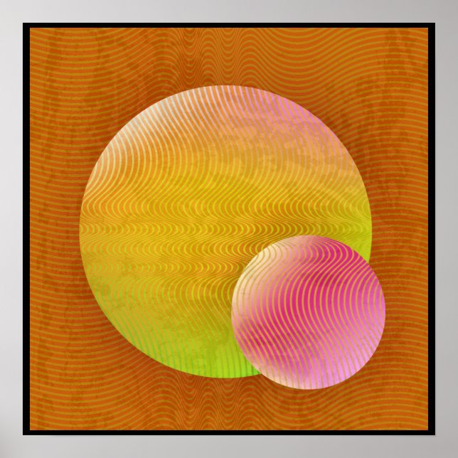 Magrathea - Poster Op-Art (Frente)