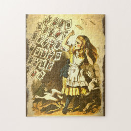 Mah Jongg Alice no quebra-cabeça do país das
