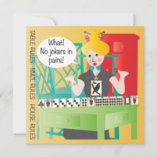 Mah Jongg Diz Sem Jokers (Frente)