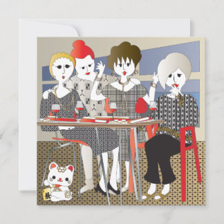 Mah Jongg MAHJ! Cartão de Folha Única