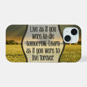 Mahatma Gandhi, citação inspiracional "Ao Vivo"