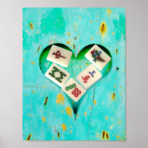 Mahjong preenche meu poster do coração