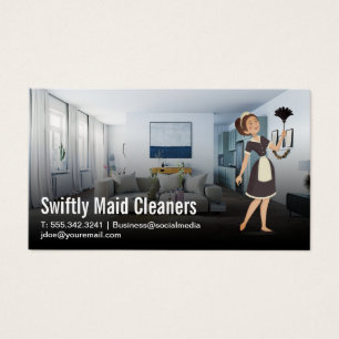 Maid Dusting Sala de Viagem