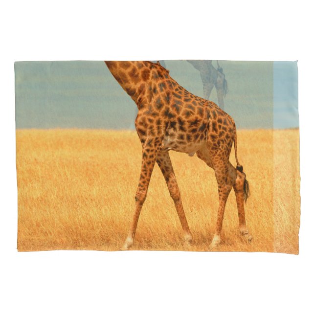 Maiestosa Girafa: Estação Seca Masai Mara (Frente)