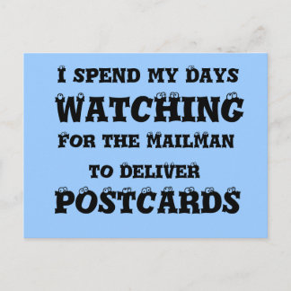 mailman Entrega de Cartões postais - Cartão-postal