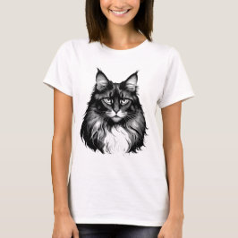 Maine Coon Cat Women's T-Shirt