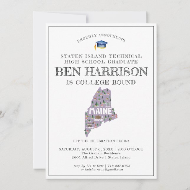 Maine | Festa de formatura Colégio (Frente)