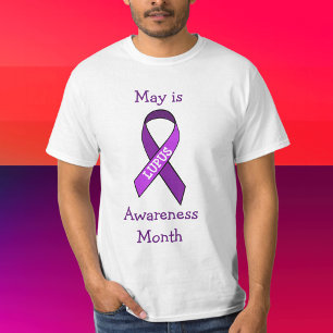 Maio é Camisa do Mês de Consciência do Lupus