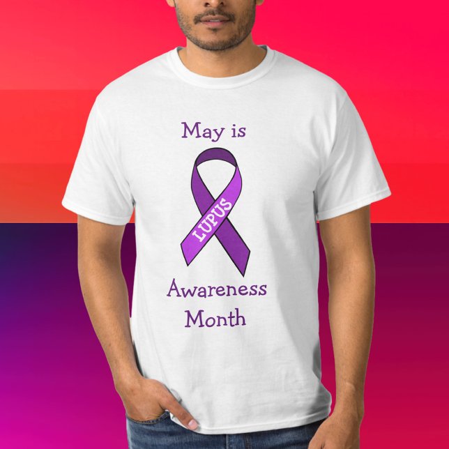 Maio é Camisa do Mês de Consciência do Lupus (Criador carregado)