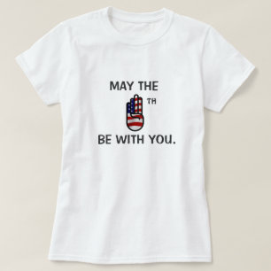 Maio o quarto seja com você camisa de T