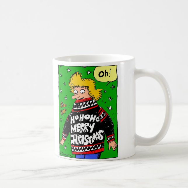 Maio todas suas camisolas do Natal sejam caneca (Direita)