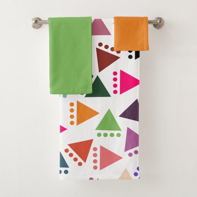 Maior Boho triangular conjunto de toalhas (Insitu)