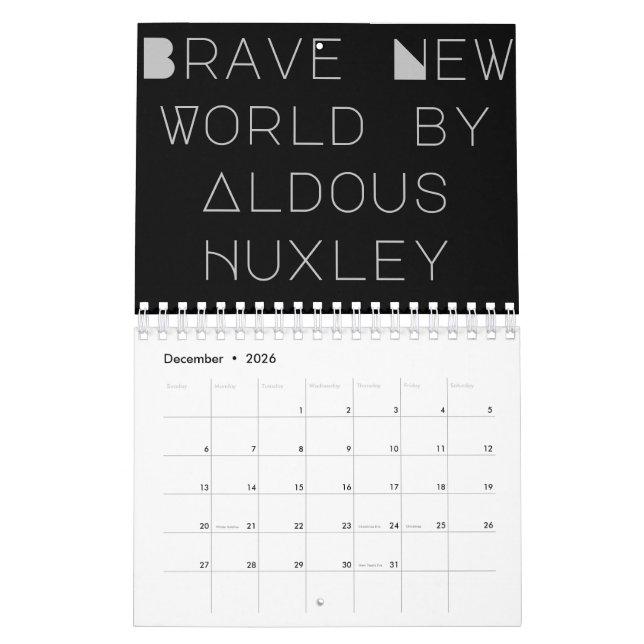 Maior Calendário Socialista do Sci-Fi (Dez 2026)