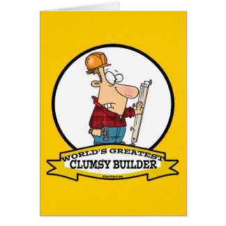 MAIOR CARTÃO DE HOMENS DO CLUMSY BUILDER DO MUNDO
