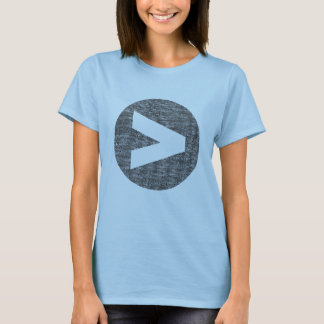 Maior do que o t-shirt cabido logotipo