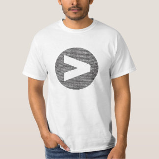 Maior do que o t-shirt do logotipo