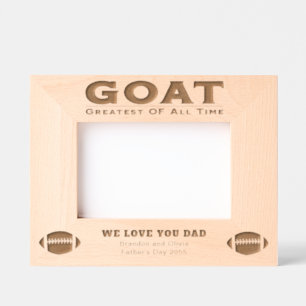 Maior Pai de futebol personalizado monograma