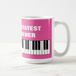 Maior Professora de Piano do Mundo - caneca jumbo