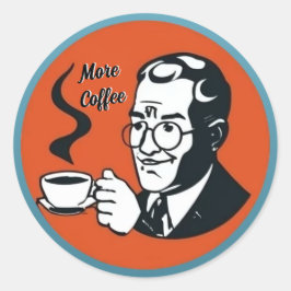 Mais Adesivo de Café