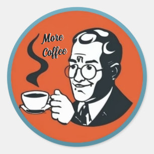 Mais Adesivo de Café