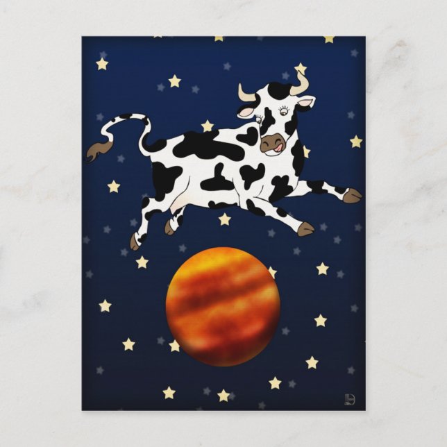 Mais alto Cow Aims, cartão postal (Frente)