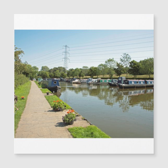 Mais alto do Canal Macclesfield Poynton Cheshire (Frente)