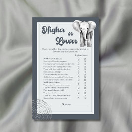 Mais alto Elefante Safari Selva ou Chá de fraldas 