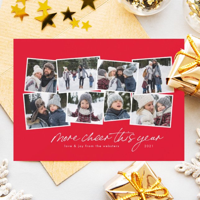 Mais aplausos este ano com cartão de férias de col (Criador carregado)