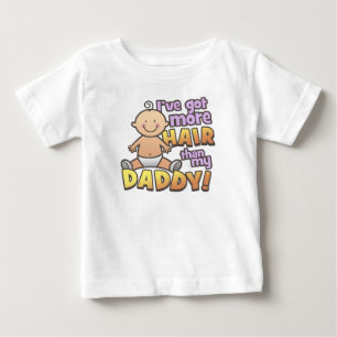 Mais cabelo do que t-shirt & presentes do pai