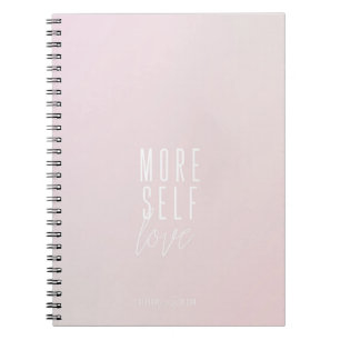 Mais caderno espiral pequeno do amor do auto