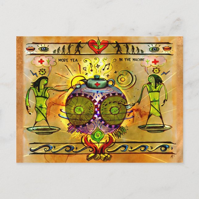 Mais cartão postal do Tea (Frente)