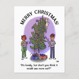 Mais Cartões de Natal Cat