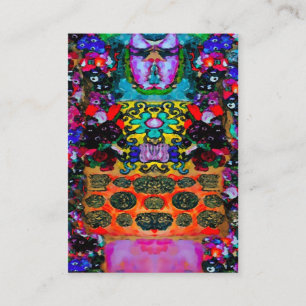 Mais cartões de visitas do ~ das cores grandes