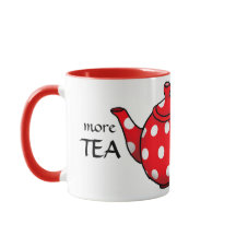 Mais chá Menos cerveja, caneca engraçada