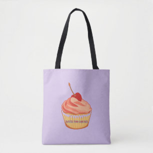 Mais doce do que Cupcakes Lavanda Tote Bag