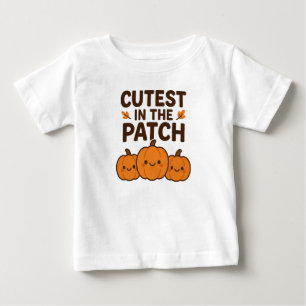 Mais Fofo do Pomar – Camiseta Infantil de Abóbora