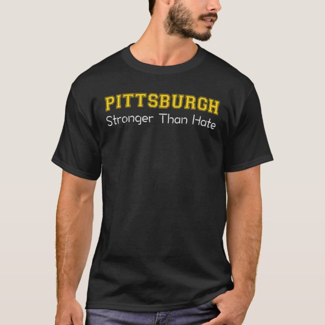 Mais Forte Que O Ódio - Camisa De Pittsburgh - Esp (Frente)