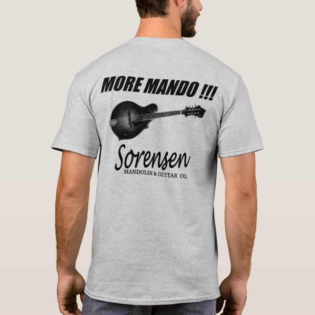 MAIS MANDO!!! Camiseta (Verso)