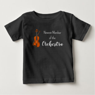 Mais Novo Membro da Camisa de Orquestra de Violino