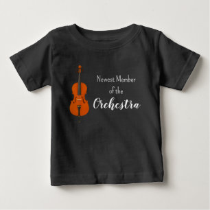 Mais Novo Membro da Camisa de Orquestra de Violonc