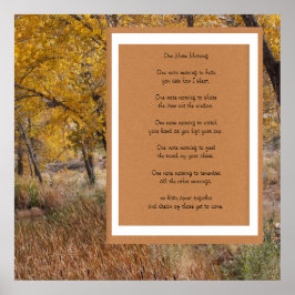 Mais Uma Manhã Poesia Poster