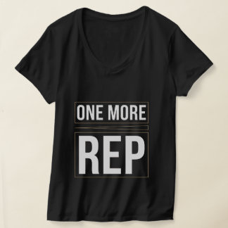 Mais uma repetição | Camiseta de motivação para tr