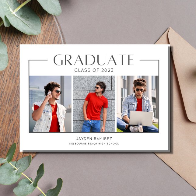 Mais velho Cara 3 Graduação do Segundo grau de fot (Criador carregado)