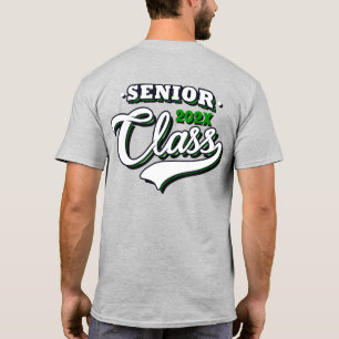 Mais velho Graduação classe de T-Shirt verde