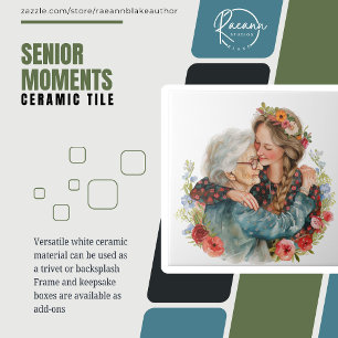 Mais velho Momento Do Dia de as mães / Azulejo De 