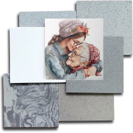 Mais velho Momento Do Dia de as mães / Azulejo De